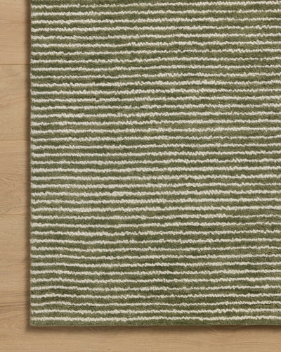 Sunday SUN-01 Olive / Ivory Area Rug by Loloi