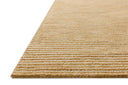 Designed in golden wheat and refined ivory hues, the Sunday SUN-01 Wheat / Ivory Area Rug is a hand-tufted wool area rug that stands out