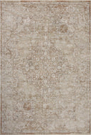 Featuring warm natural and earthy clay hues and traditional detail, the Tabitha TAI-01 Natural / Clay Area Rug is a power-loomed polyester area rug for any room