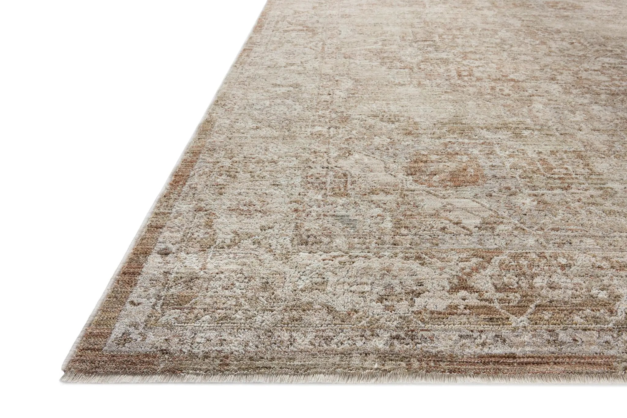Tabitha TAI-01 Natural / Clay Area Rug by Loloi