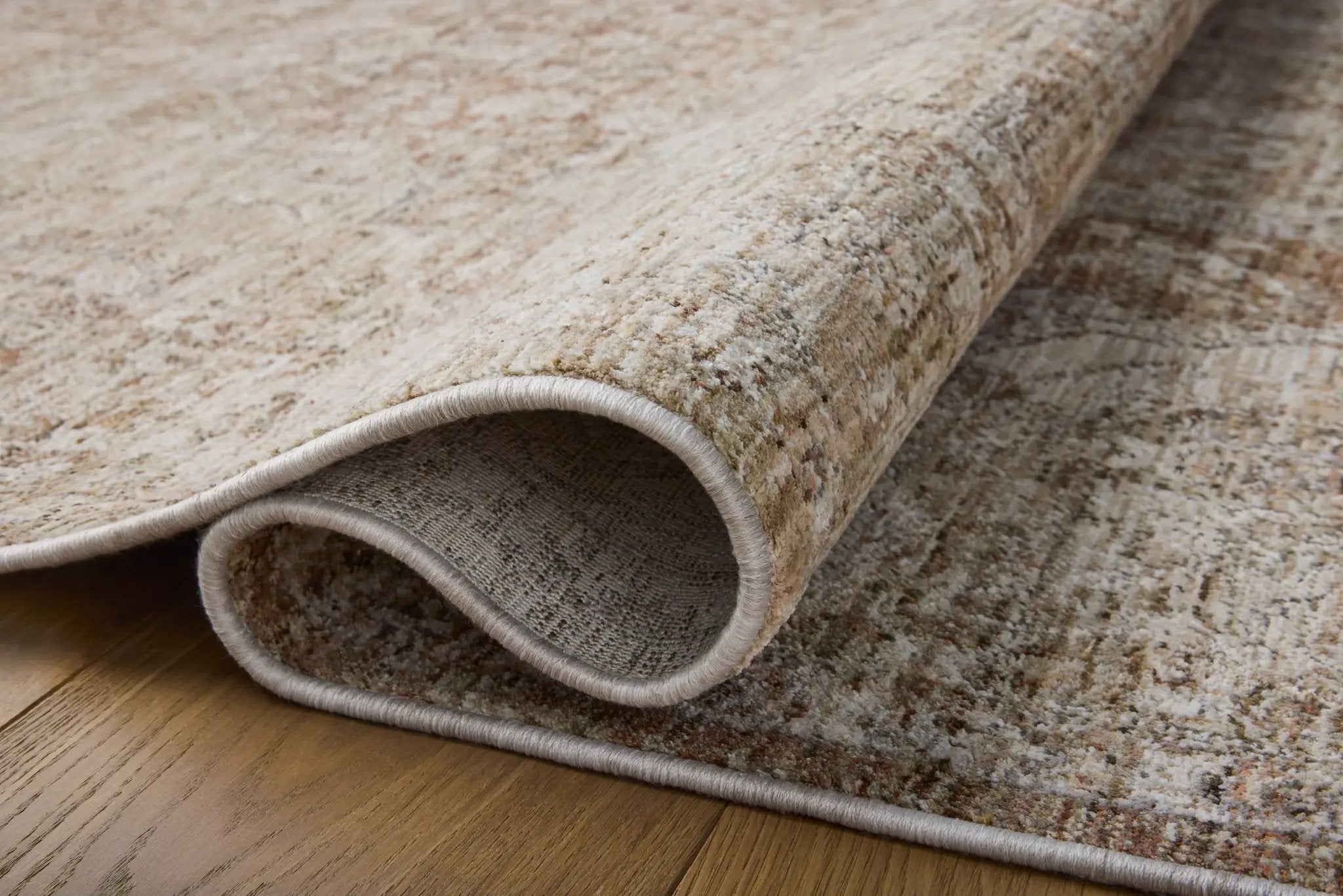Tabitha TAI-01 Natural / Clay Area Rug by Loloi