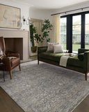 The Tabitha TAI-02 Stone / Natural Area Rug pairs grounding stone and warm natural tones and traditional patterns in a power-loomed polyester area rug
