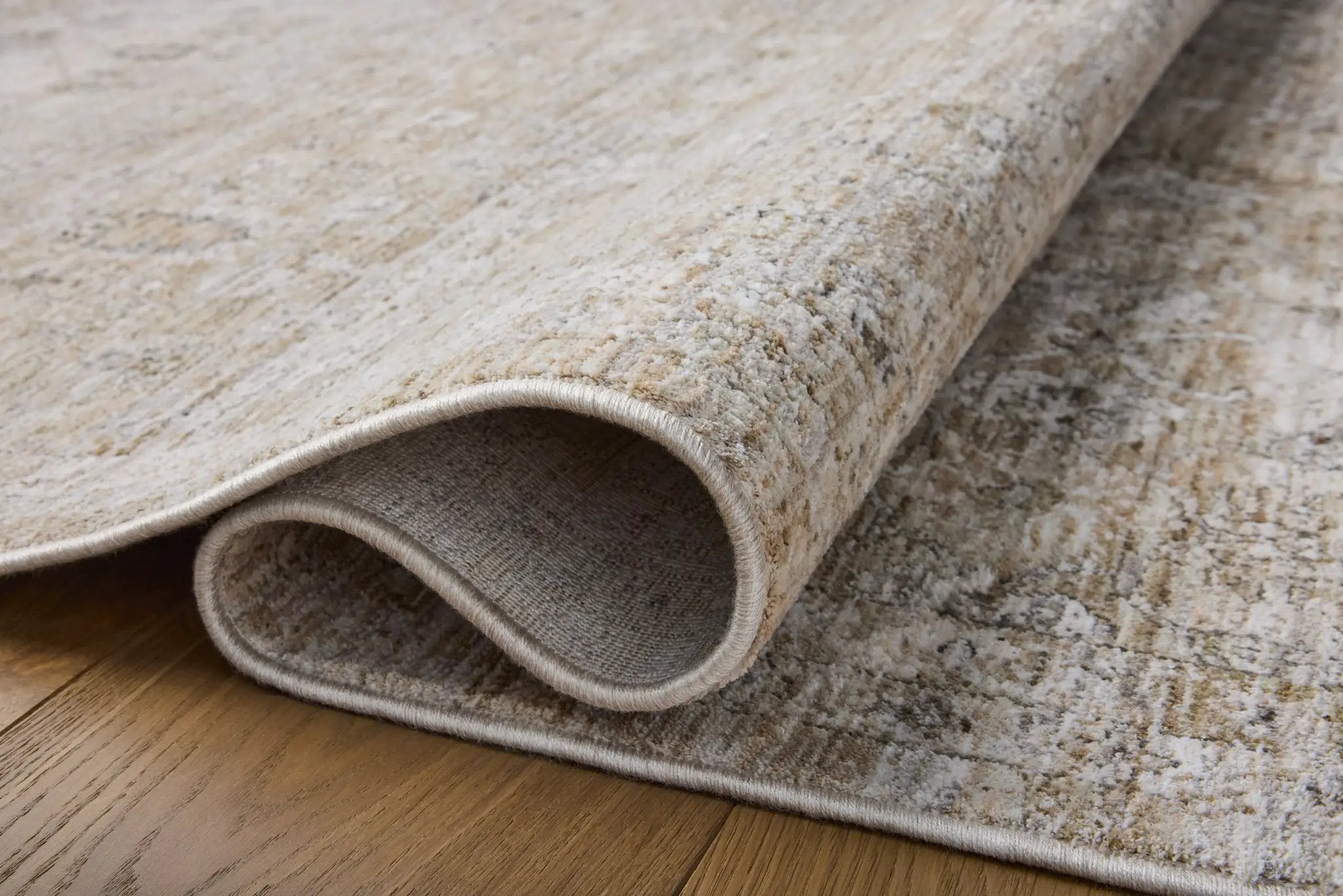 Tabitha TAI-03 Ivory / Khaki Area Rug by Loloi