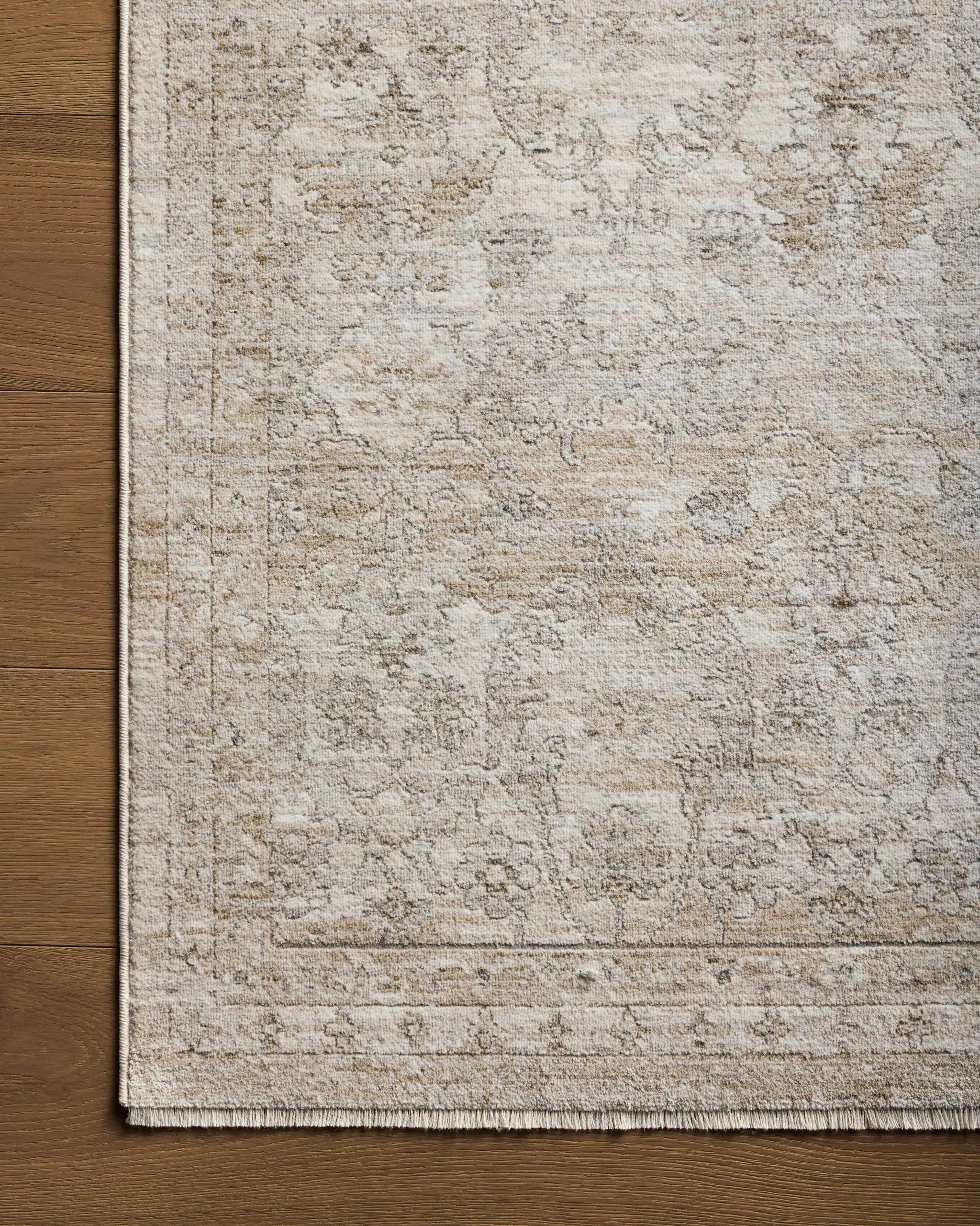 Tabitha TAI-03 Ivory / Khaki Area Rug by Loloi