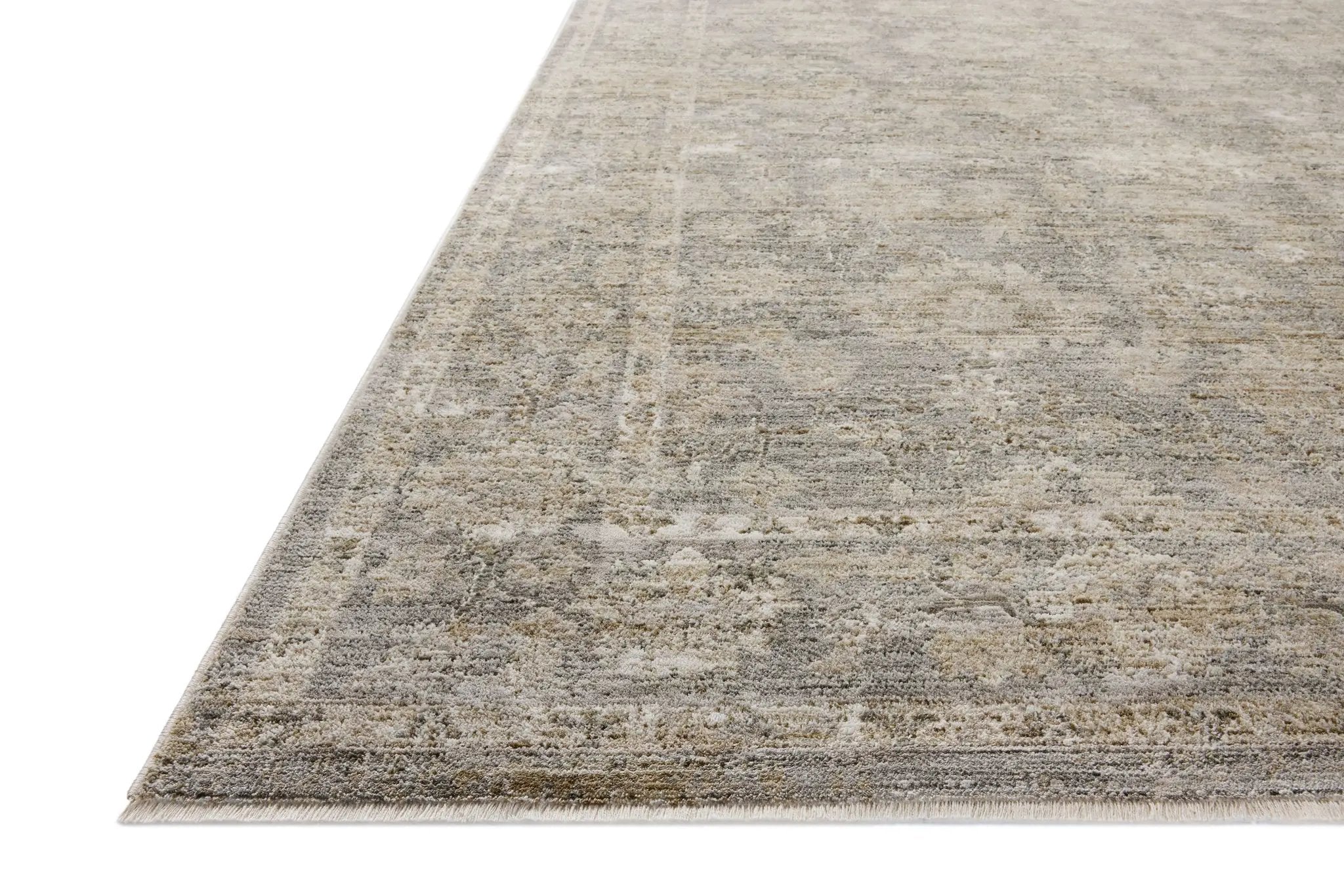 Tabitha TAI-04 Slate / Natural Area Rug by Loloi