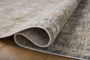 The Tabitha TAI-04 Slate / Natural Area Rug blends cool slate and warm natural tones and traditional motifs into a power-loomed polyester area rug with timeless appeal