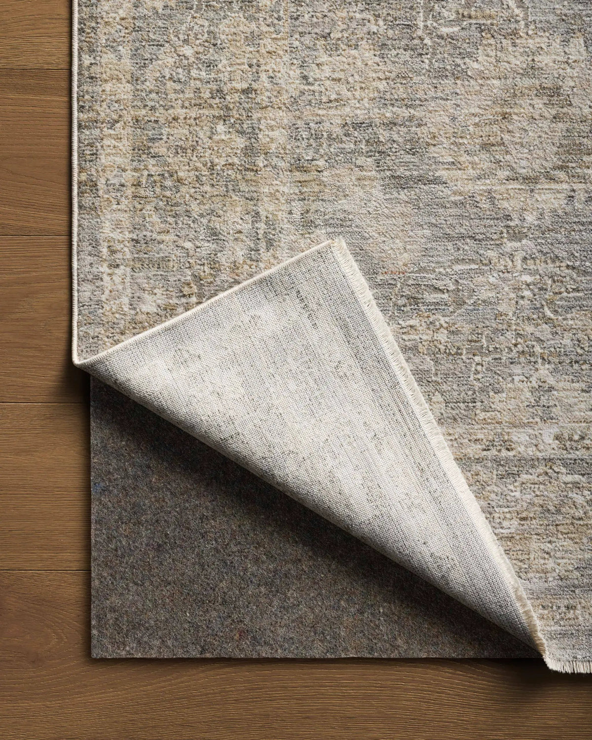 Tabitha TAI-04 Slate / Natural Area Rug by Loloi