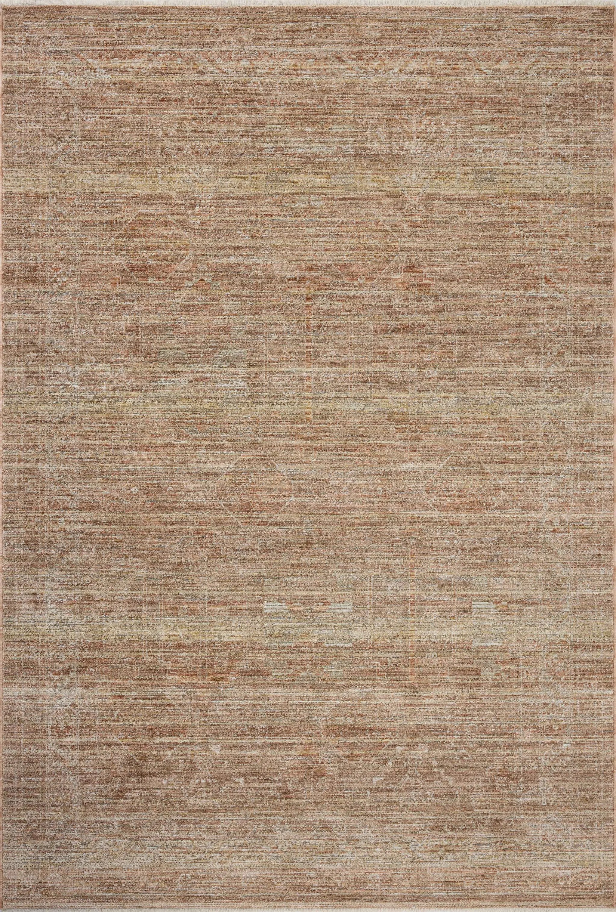 Tabitha TAI-05 Clay / Natural Area Rug by Loloi