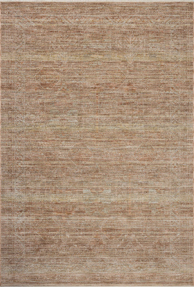 A stunning power-loomed polyester area rug with traditional detail, the Tabitha TAI-05 Clay / Natural Area Rug features earthy clay and warm natural tones for a polished look