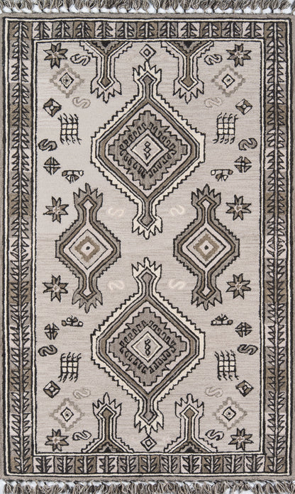 Momeni Tahoe TA-03 Gray Hand Tufted Area Rug