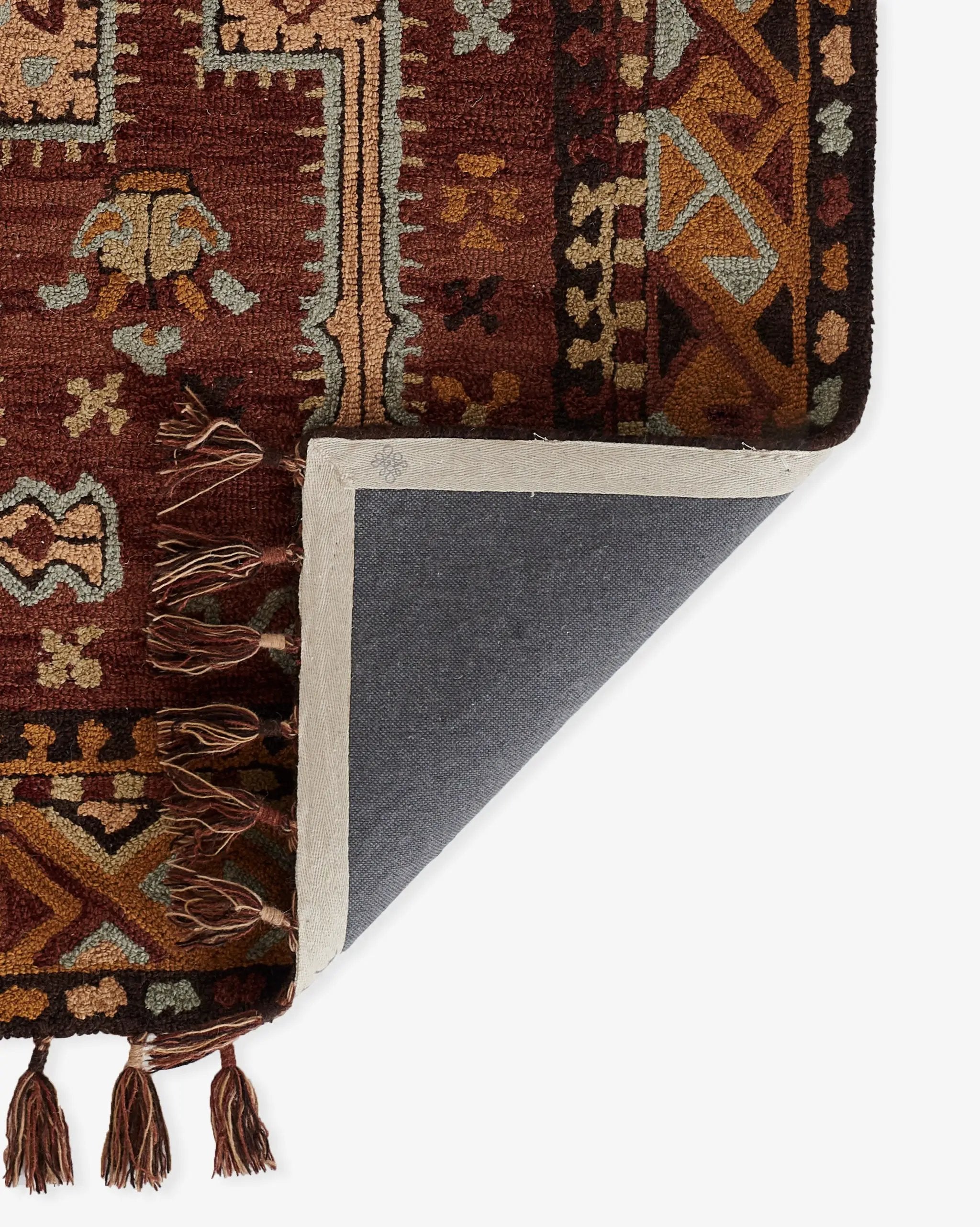 Tahoe TA-11 Terracotta Area Rug by Momeni