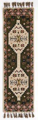 Momeni Tahoe TA-50 Green Hand Tufted Area Rug