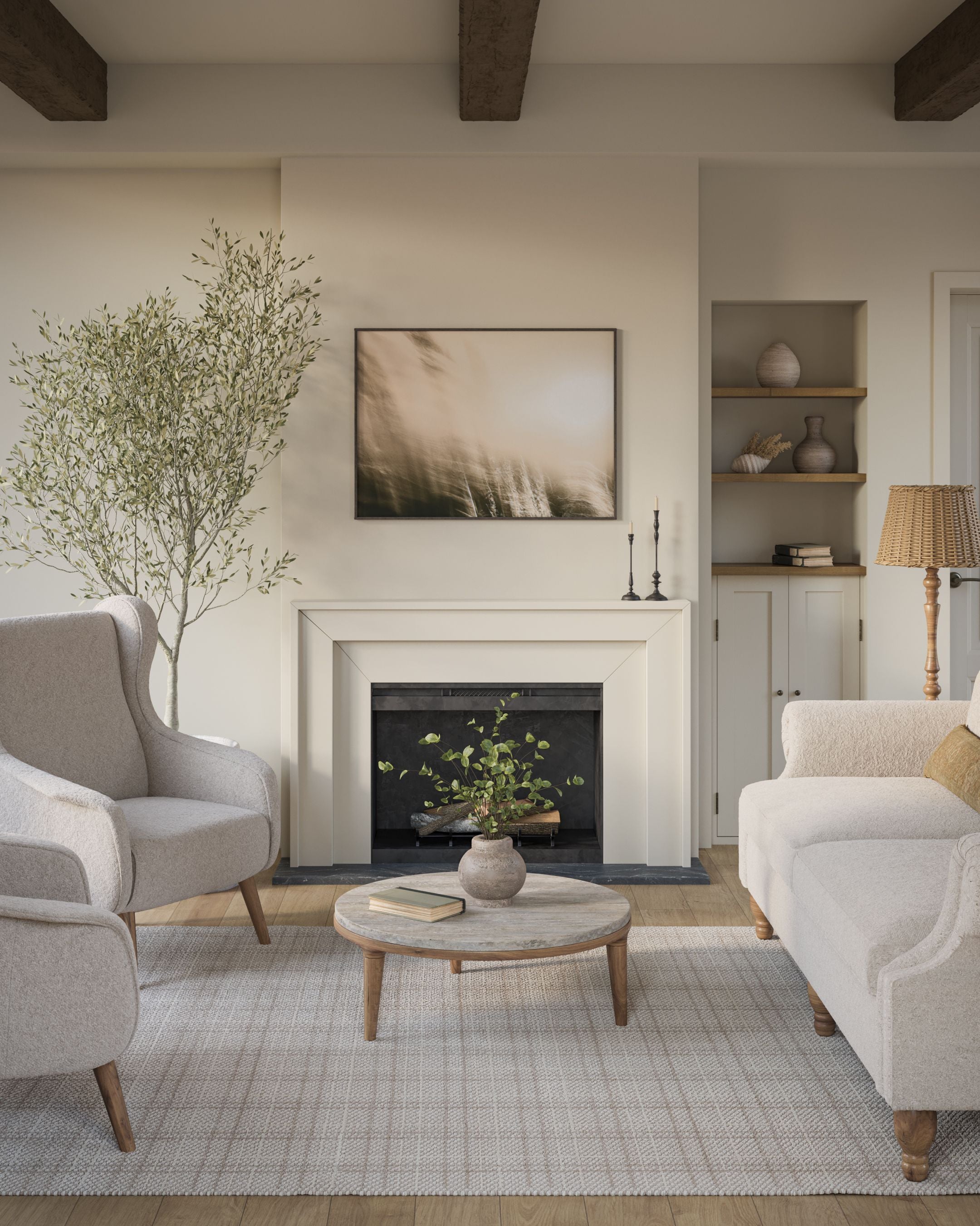 Momeni Talia TLI-1 Beige Area Rug