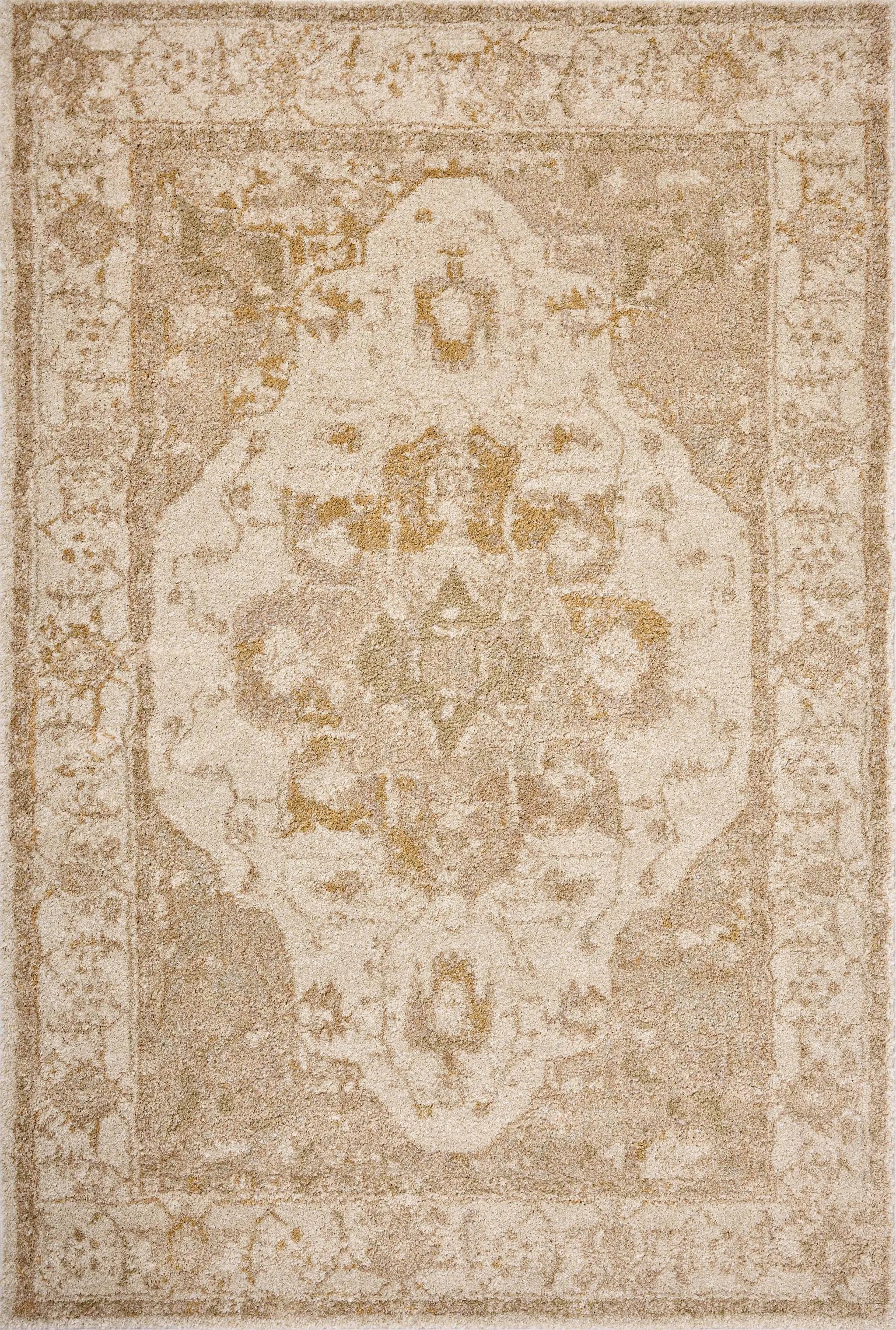 Tamryn TAM-02 Natural / Blush Area Rug by Loloi