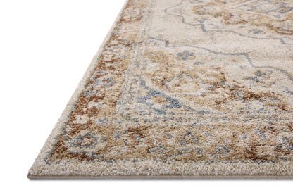 Designed in warm natural and vibrant multi-toned hues, the Tamryn TAM-04 Natural / Multi Area Rug is a power-loomed 100% polypropylene area rug that stands out