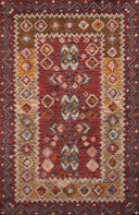 Momeni Tangier TAN-1 Red Hand Tufted Area Rug