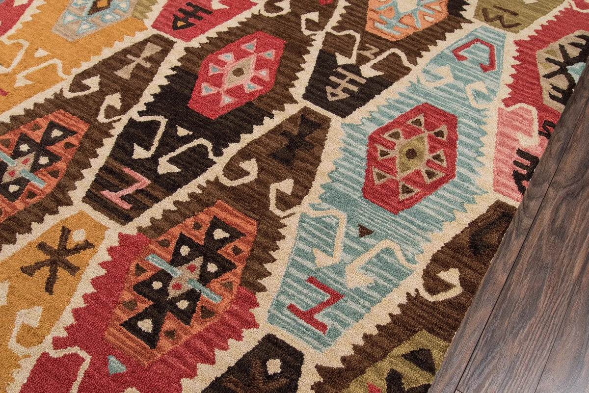 Tangier TAN-2 Multicolor Area Rug by Momeni