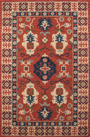 Momeni Tangier TAN-3 Red Hand Tufted Area Rug