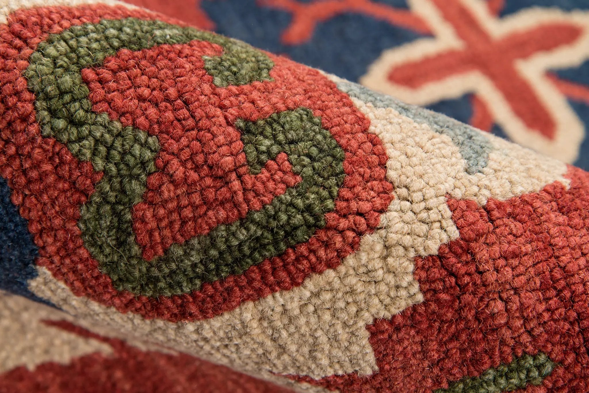 Tangier TAN-3 Red Area Rug by Momeni