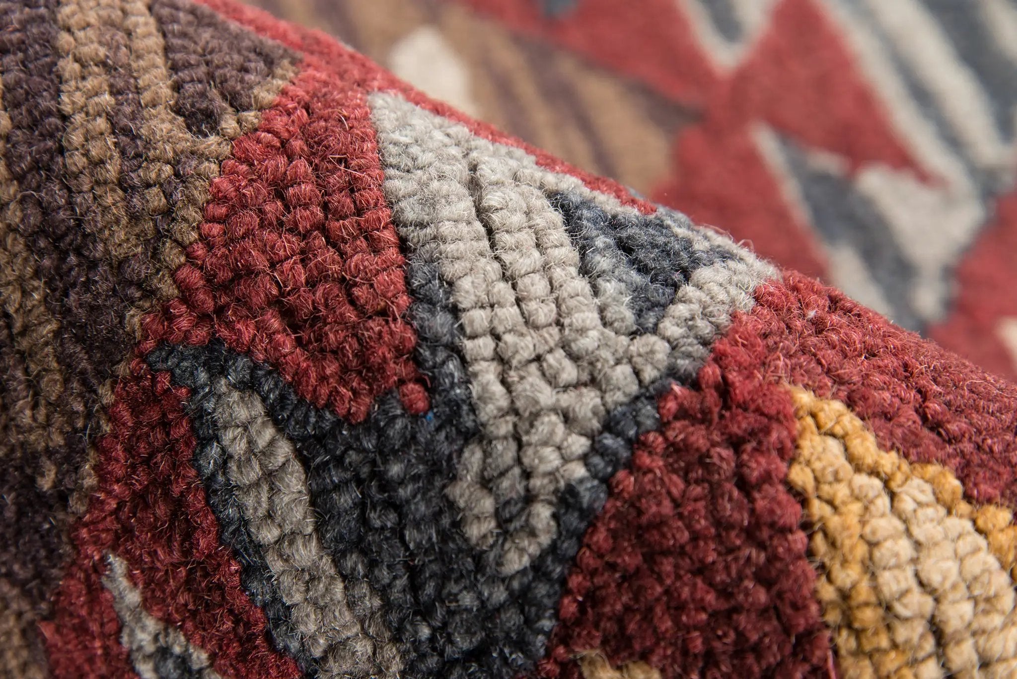 Tangier TAN-7 Red Area Rug by Momeni