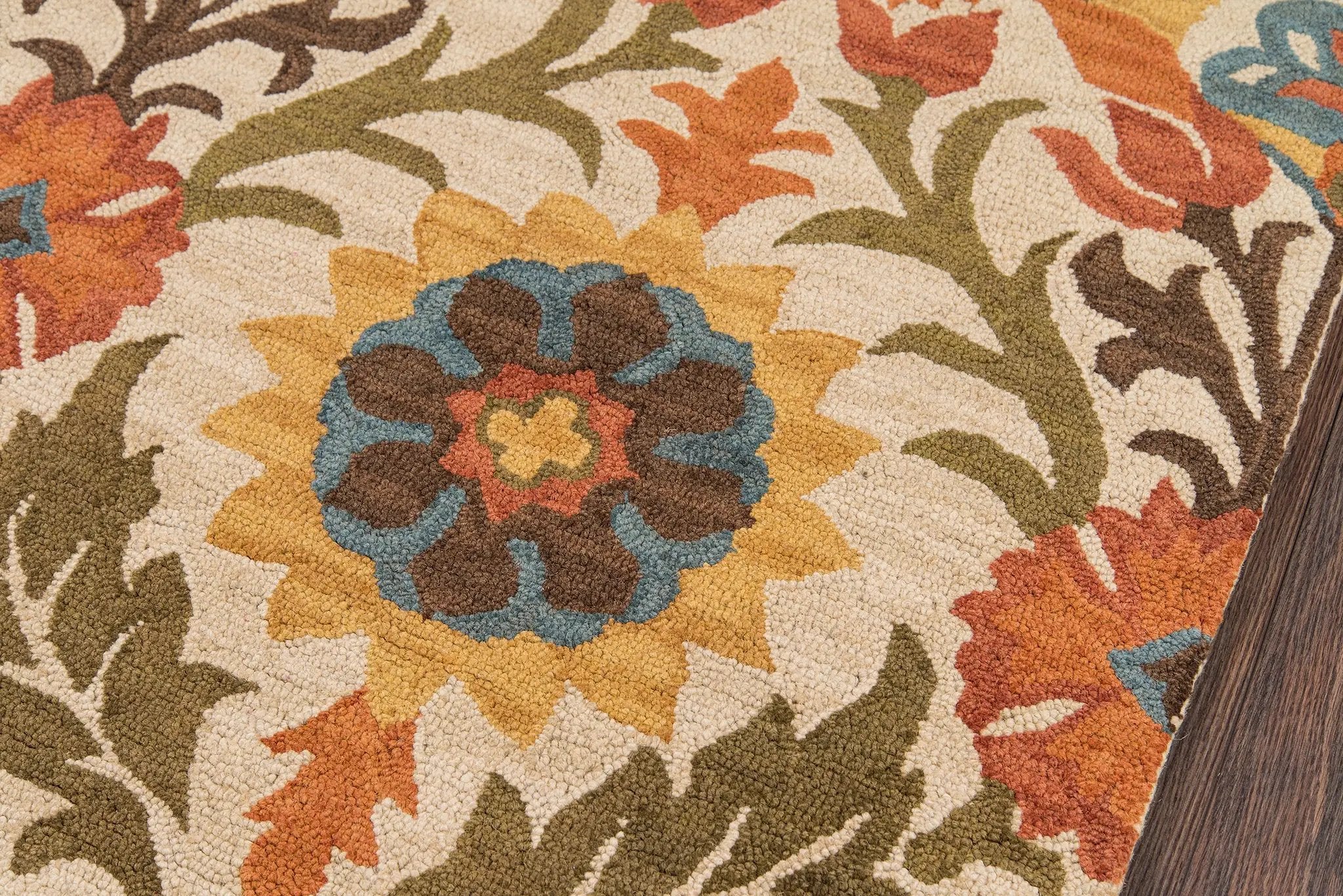 Tangier TAN-9 Gold Area Rug by Momeni