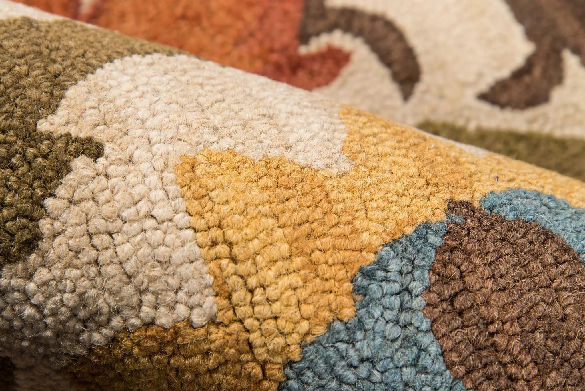 Tangier TAN-9 Gold Area Rug by Momeni