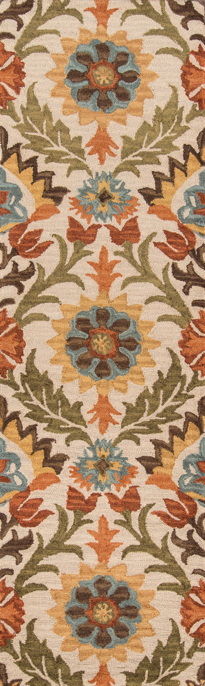 Momeni Tangier TAN-9 Gold Hand Tufted Area Rug