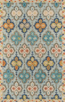 Momeni Tangier TAN17 Blue Hand Tufted Area Rug