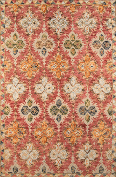 Momeni Tangier TAN17 Red Hand Tufted Area Rug