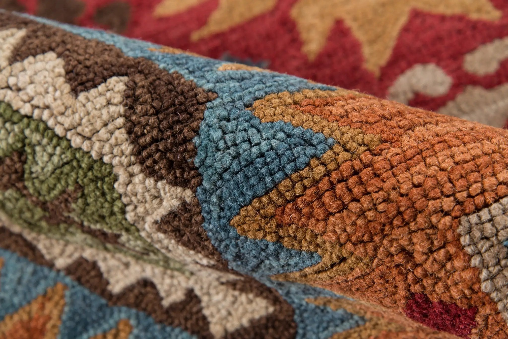 Tangier TAN-23 Multicolor Area Rug by Momeni