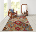 Momeni Tangier TAN23 Multi-Color Hand Tufted Area Rug