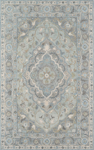 Momeni Tangier TAN33 Blue Hand Tufted Area Rug