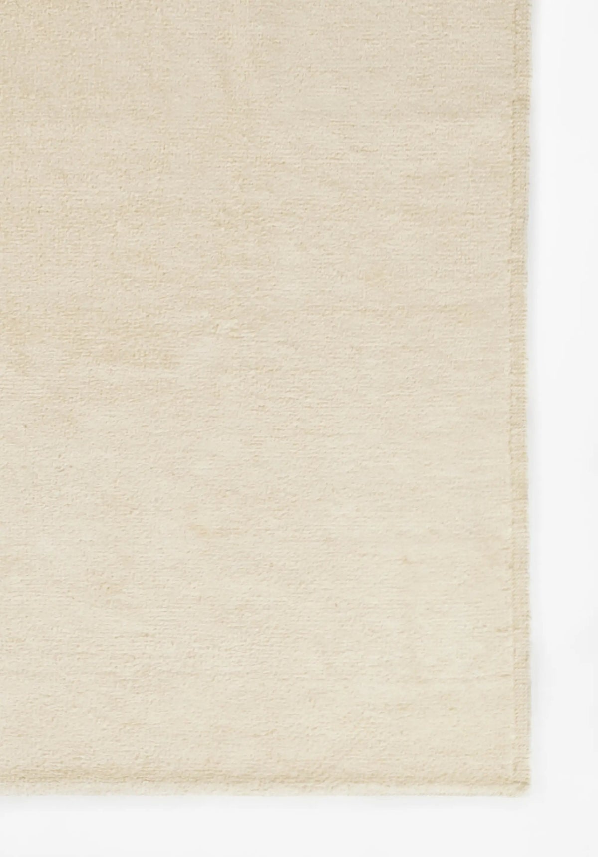 Tavira TAV-1 (Solid) Ivory Area Rug by Pure Salt by Momeni