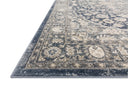 The Teagan TEA-01 Denim / Mist Area Rug combines casual denim and soft misty tones and contemporary patterns in a power-loomed polypropylene and polyester area rug for effortless elegance