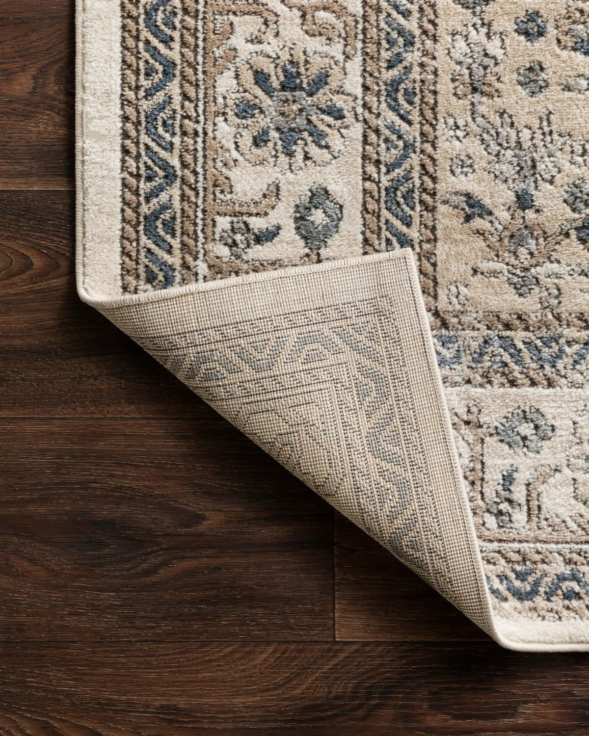 Teagan TEA-02 Oatmeal / Ivory Area Rug by Loloi
