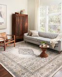 Rich in cozy oatmeal and refined ivory hues with contemporary detail, the Teagan TEA-02 Oatmeal / Ivory Area Rug is a power-loomed polypropylene and polyester area rug built for style and comfort