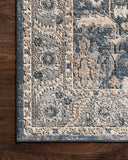 The Teagan TEA-03 Denim / Pebble Area Rug offers casual denim and subtle pebble sophistication and contemporary charm in a power-loomed polypropylene and polyester area rug