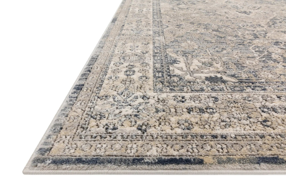 Teagan TEA-04 Sky / Natural Area Rug by Loloi