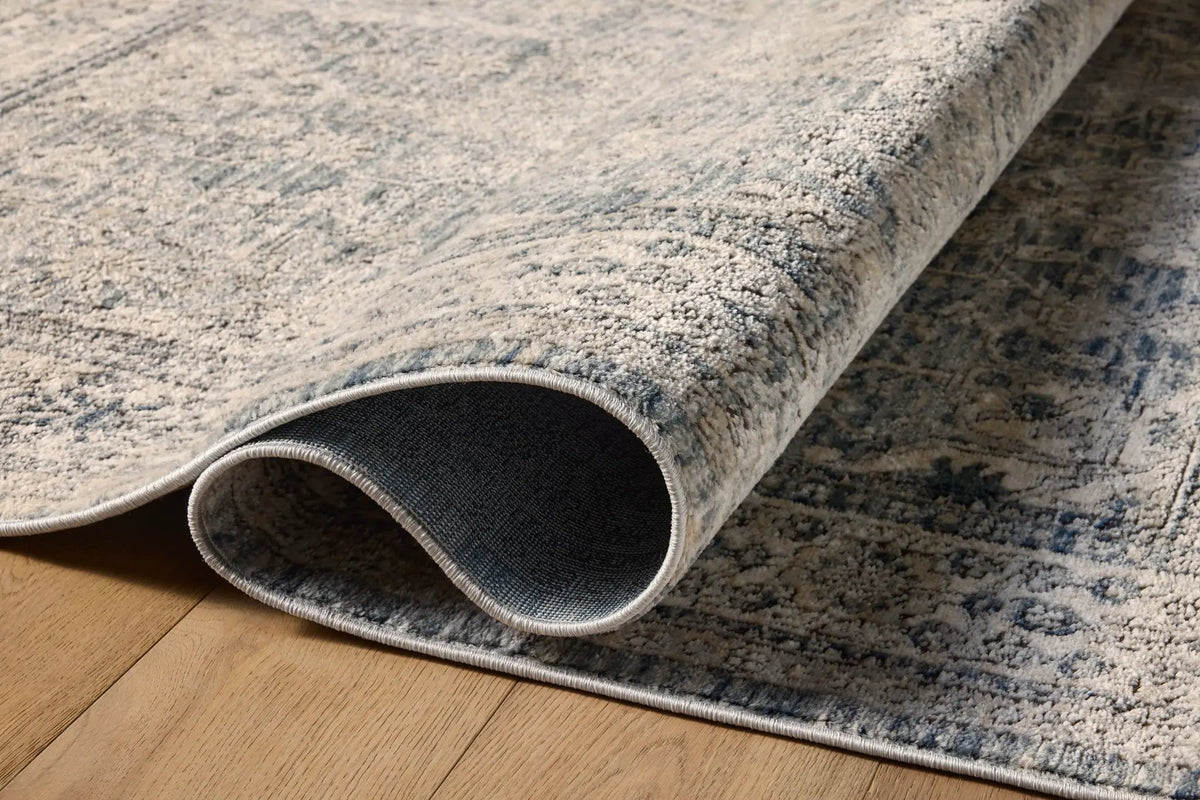 Teagan TEA-04 Sky / Natural Area Rug by Loloi