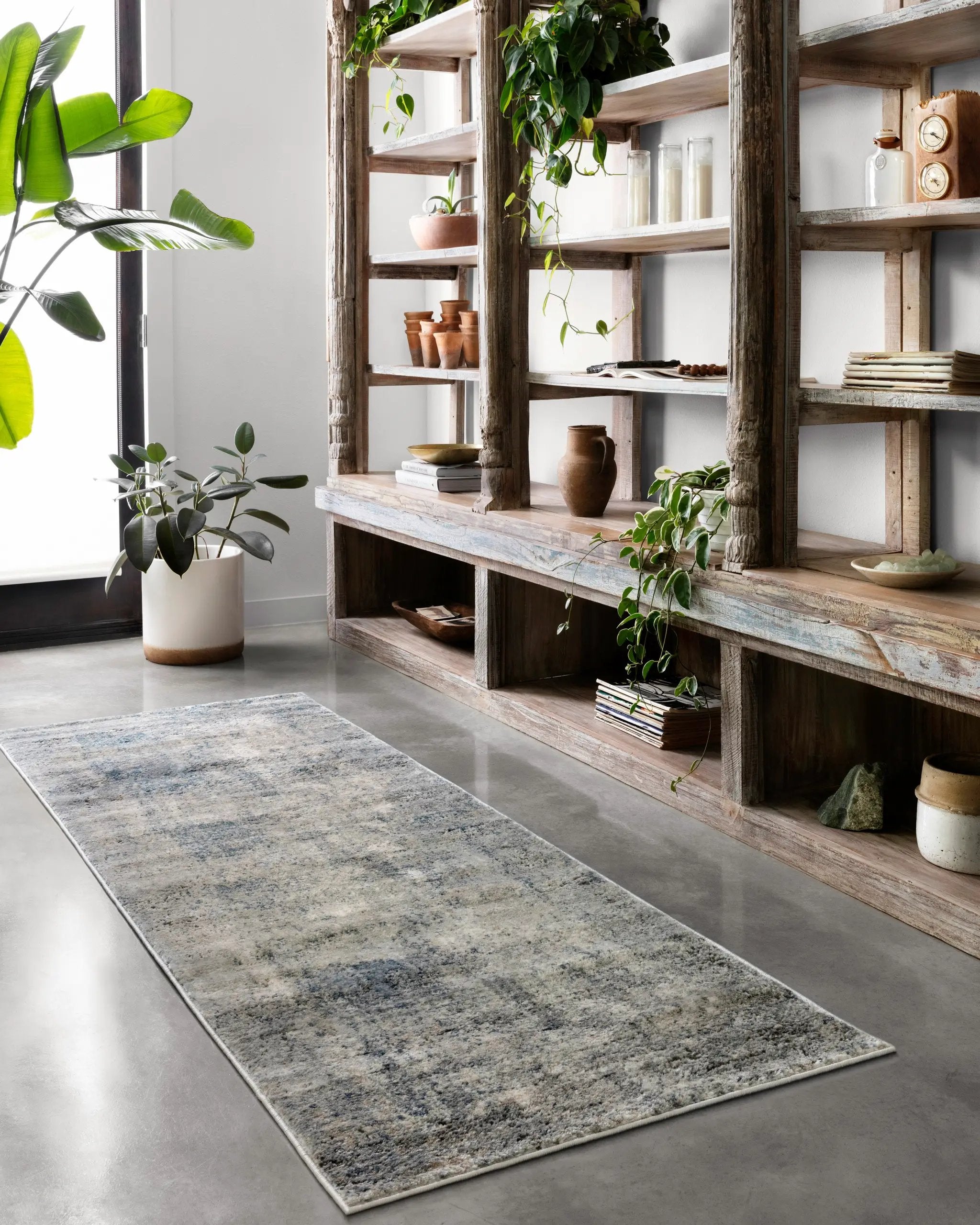 Teagan TEA-05 Denim / Slate Area Rug by Loloi