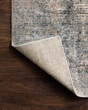 Finished in casual denim and cool slate tones with contemporary styling, the Teagan TEA-05 Denim / Slate Area Rug is a power-loomed polypropylene and polyester area rug for modern living