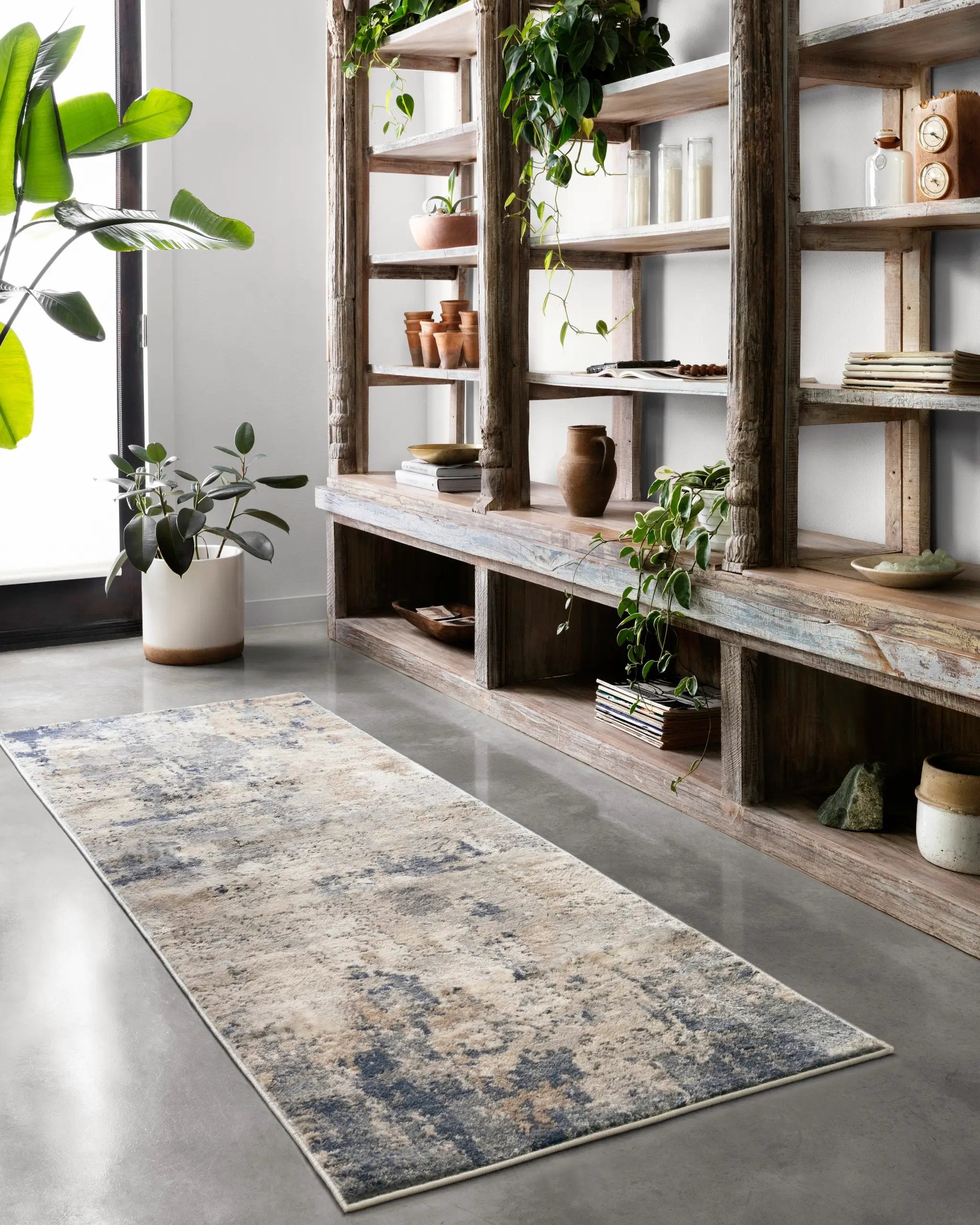 Teagan TEA-06 Sand / Mist Area Rug by Loloi