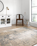 A power-loomed polypropylene and polyester area rug with contemporary design in sandy and soft misty hues, the Teagan TEA-06 Sand / Mist Area Rug is a standout in any décor