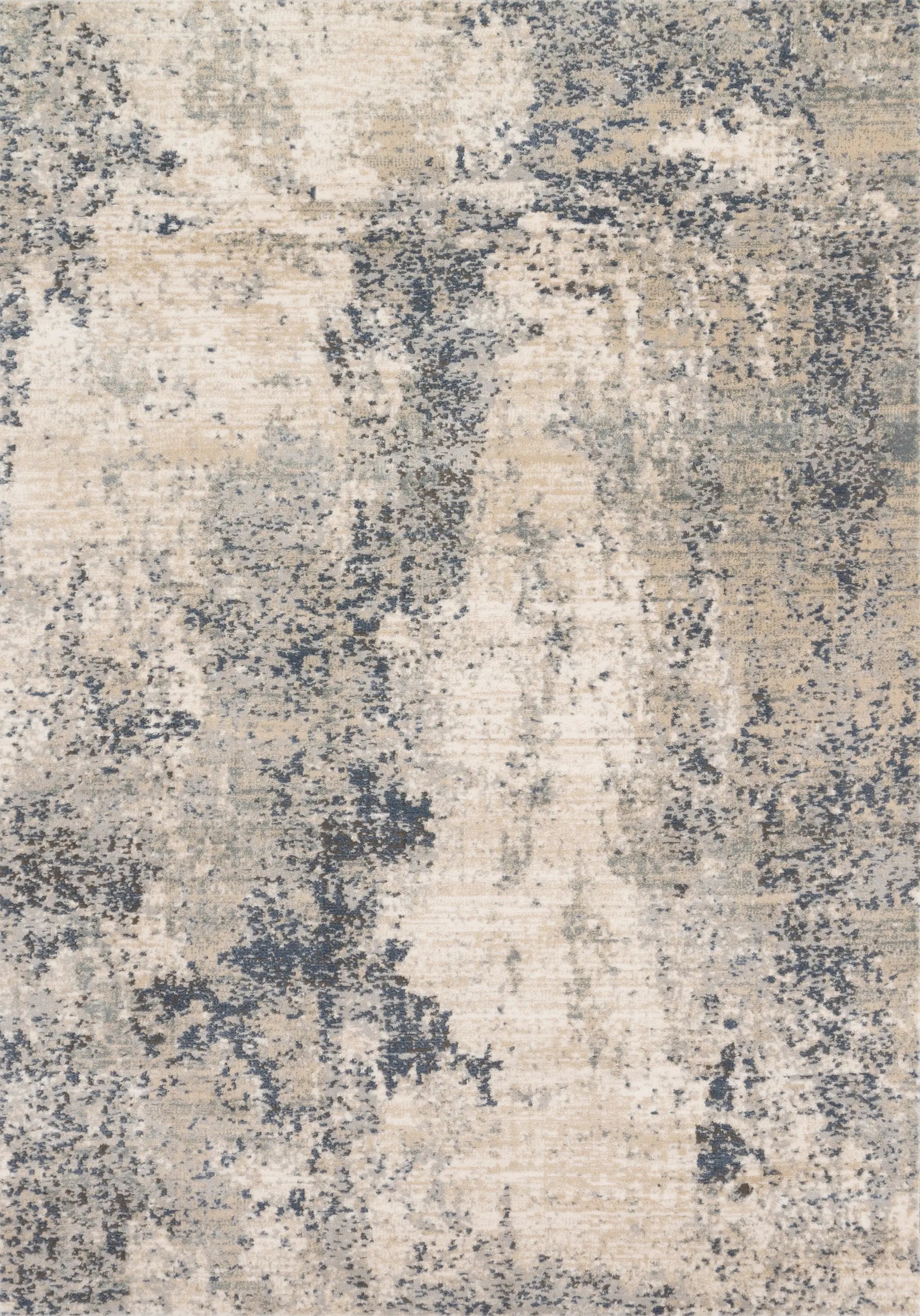 Teagan TEA-07 Natural / Denim Area Rug by Loloi