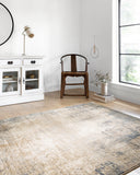 Dressed in refined ivory and soft misty hues with contemporary detail, the Teagan TEA-08 Ivory / Mist Area Rug is a power-loomed polypropylene and polyester area rug that completes any room