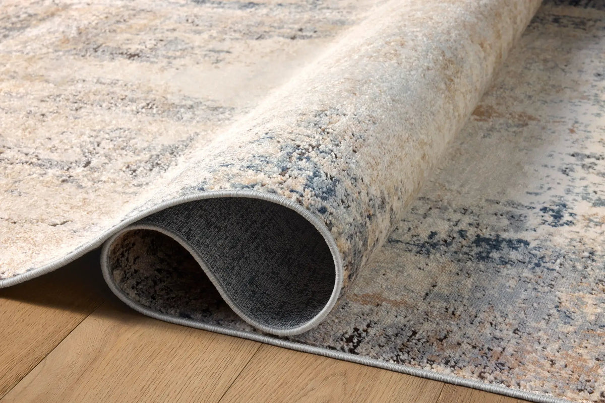 Teagan TEA-08 Ivory / Mist Area Rug by Loloi