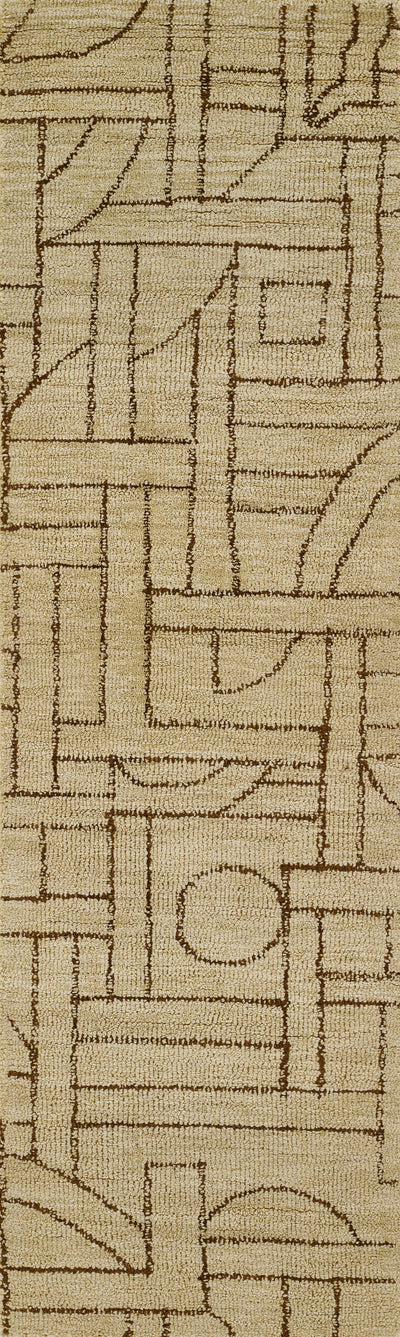 Momeni Teppe TEP-1 Natural Hand Tufted Area Rug