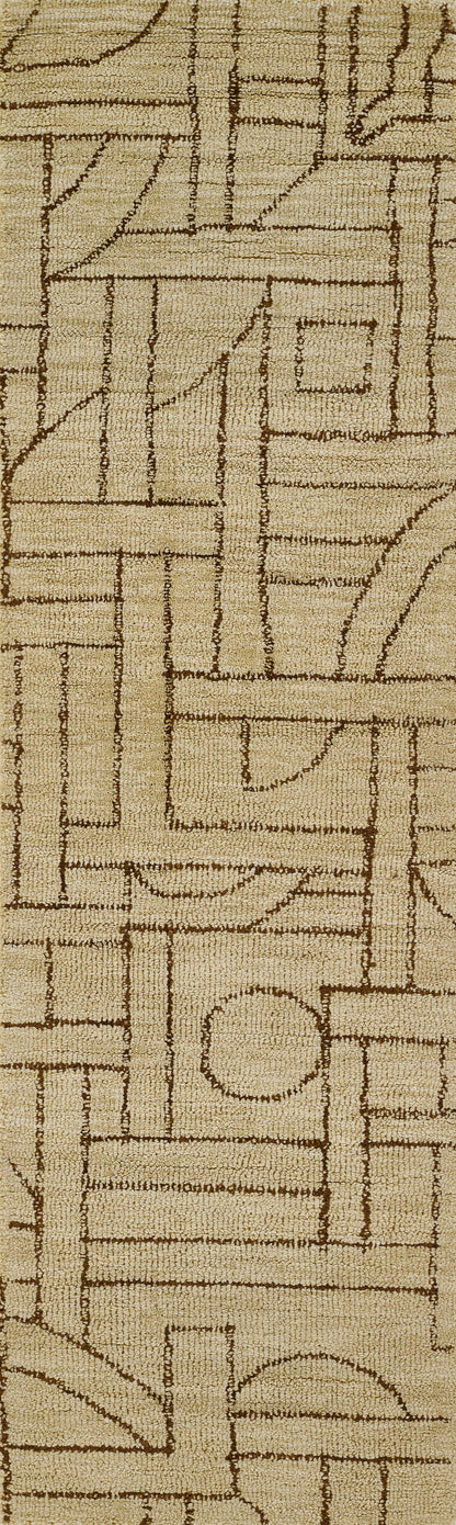 Momeni Teppe TEP-1 Natural Hand Tufted Area Rug