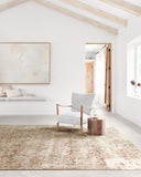 A power-loomed polyester pile and rayon area rug in versatile taupe and radiant gold tones, the Theia THE-02 Taupe / Gold Area Rug grounds your room beautifully