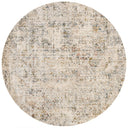 Layered in vibrant multi-toned and warm natural hues, the Theia THE-04 Multi / Natural Area Rug is a power-loomed polyester pile and rayon area rug perfect for any setting